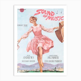 Sound of Music, Wall Print, Movie, Poster, Print, Film, Movie Poster, Wall Art, Art Print
