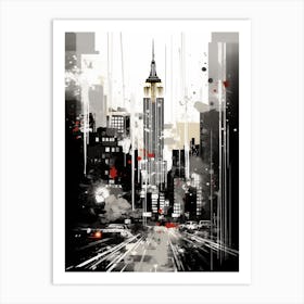 New York City Canvas Print Art Print