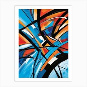 Abstract Painting 2152 Art Print