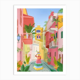 Cartagena, Columbia Art Print