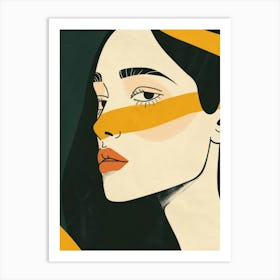 Portrait Of A Woman 271 Art Print