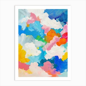 Abstract Clouds 1 Art Print