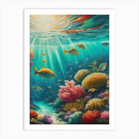 Underwater Oasis Art Print