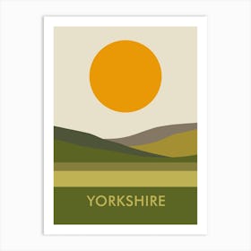 Yorkshire Art Print