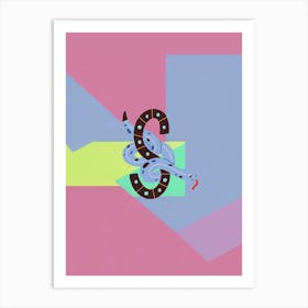 Kids Initials S Art Print