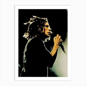 Zack de la Rocha Rage Against The Machine 3 Art Print