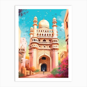The Charminar Hyderabad, India Art Print