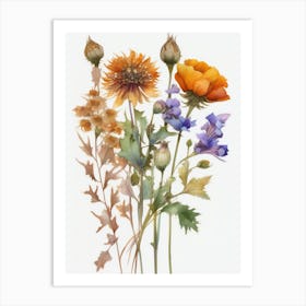 Wildflowers Art Print