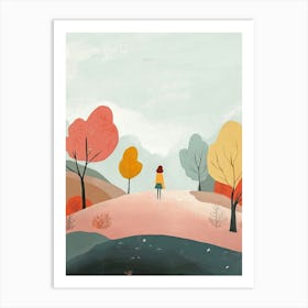 Autumn Landscape Art Print