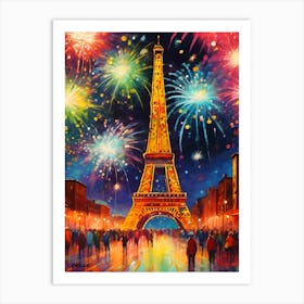 New Year Peace Art Print