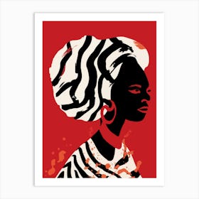 African Woman Art Print