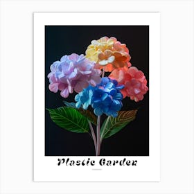 Bright Inflatable Flowers Poster Hydrangea 1 Art Print