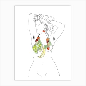 Vegan Madonna Like a vegan Art Print