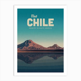 Visit Chile Art Print