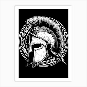 Spartan Warrior Art Print