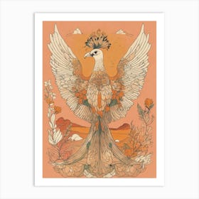 Phoenix Boho 1 Art Print