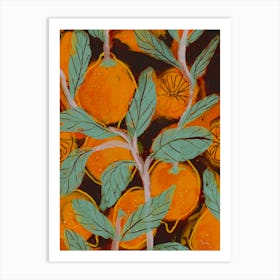 Fruity Tree Art Print