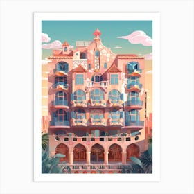 The Casa Batlló Barcelona Spain Art Print