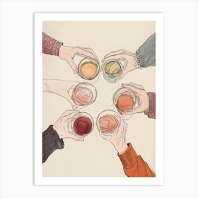 Cup Of Tea 5 Art Print