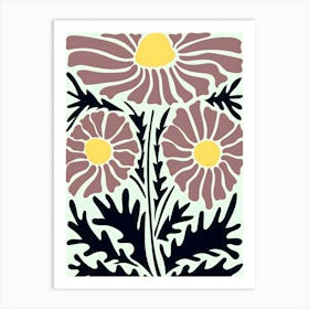 Henri Matisse Daisies Art Print