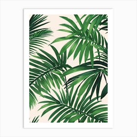 Tropical Leaves Art Print