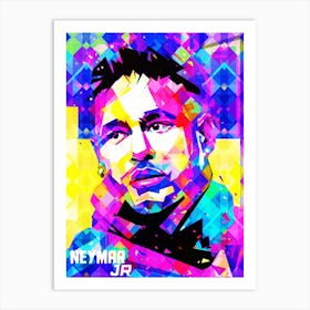 Neymar JR Art Print