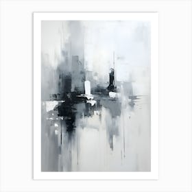 Abstract Cityscape 2 Art Print