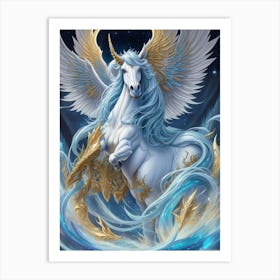 Unicorn 15 Art Print