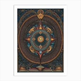 Compass 3 Art Print