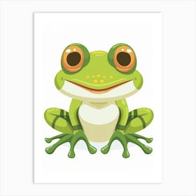 Frog Illustration 4 Art Print