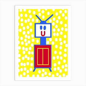 Kids Robot Art Print