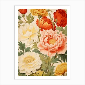 Peonies 132 Art Print