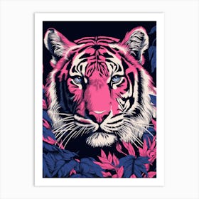 Pink Tiger 1 Art Print