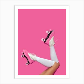 Roller Skater Art Print