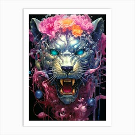 Tiger Head 1 Art Print