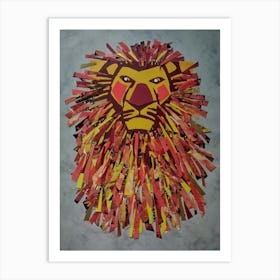 Lion King, Modern Wall Art for Any Room Art Print