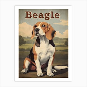 Beagle Art Print