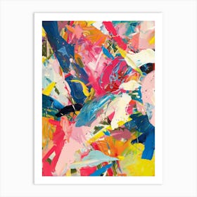 Abstract Painting 1849 Art Print