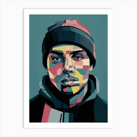 Man artwork Art Print