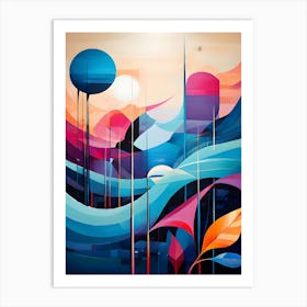 Abstract Painting 174 Art Print