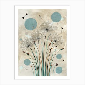 A Gentle Reminder: Dandelion Seeds as a Symbol of Hope and Renewal 1 Art Print