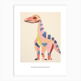 Nursery Dinosaur Art Homalocephale 3 Poster Art Print