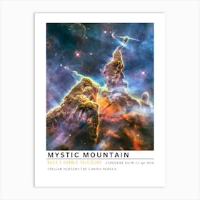 Mystic Mountain 1 Art Print