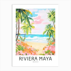 Rivera Maya Art Print