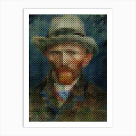 Vincent Van Gogh – Self Portrait With Grey Felt Hat Art Print