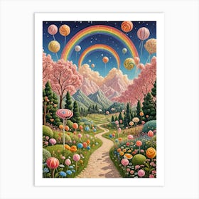 Candyland Art Print