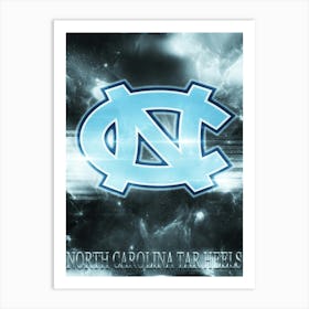 North Carolina Tar Heels Art Print