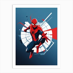 Spiderman Graphic Art Print