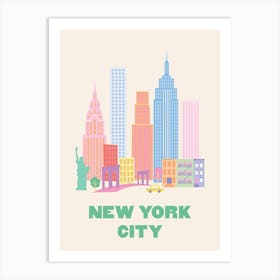 NYC Skyline Art Print