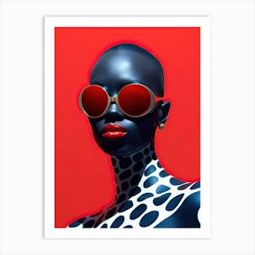 Fashioning Tomorrow: Afro American Vibes Art Print